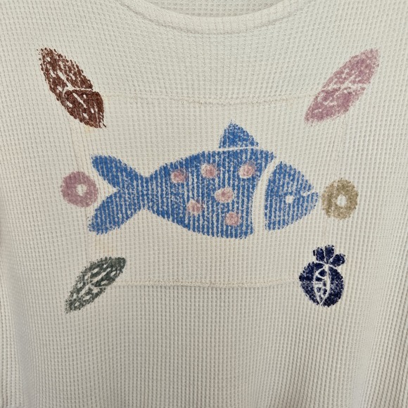 VTG Blue Cactus Maxi Short Sleeve Waffle Knit Top w/ Linen Look Skirt Dress L - Picture 2 of 13